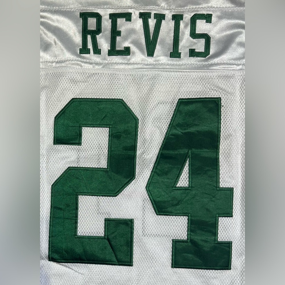 Darrelle Revis New York Jets Reebok On Field Football Jersey - Picture 5 of 11